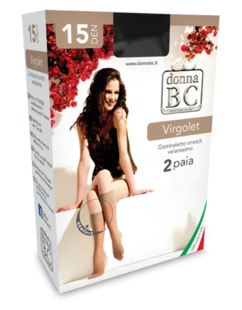 Podkolanówki Virgolet Donna BC