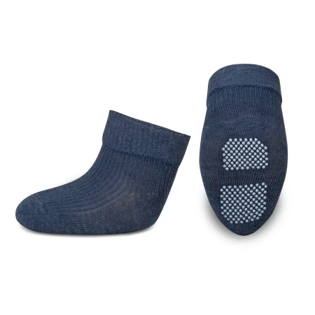 Skarpetki niemowlęce gładkie jeans.jpg