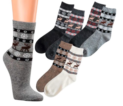 Przejdź do produktu Skarpetki SOCKS 4 FUN ALPAKA Norweskie