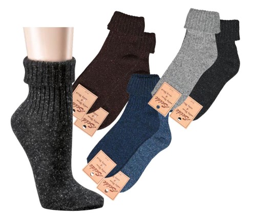 Przejdź do produktu Skarpetki z JEDWABIEM SOCKS 4 FUN Wywijane  