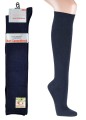 Podkolanówki gładkie bawełniane  granatowa.jpg