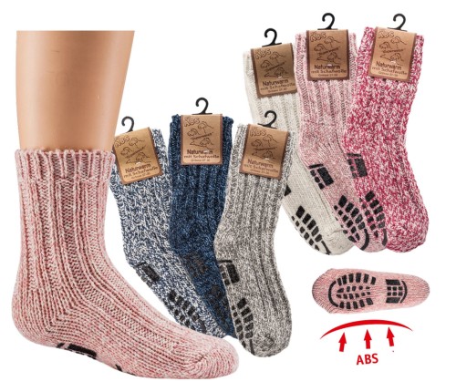 Skarpetki dziecięce z wełną idealnie ciepłe i grube z Abs-em.jpg