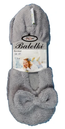Baletki dziecięce z kokardką popielate.jpg
