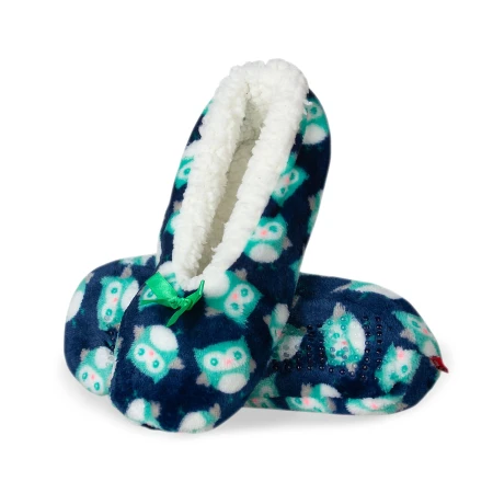 Baletki futro pompon damskie B1.jpg