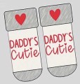 Skarpetki niemowlęce Daddy's cutie