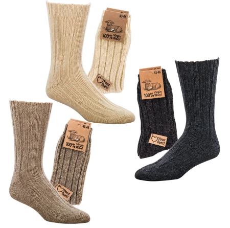 Skarpetki 100% wełny jagnięcej SOCKS 4 FUN Niezwykle miłe i ciepłe