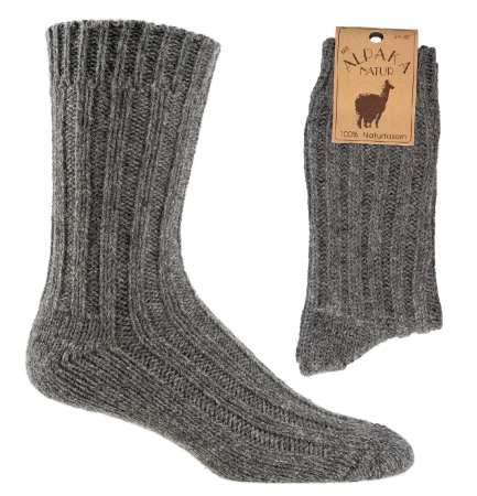 Skarpetki ALPAKA SOCKS 4 FUN popiel