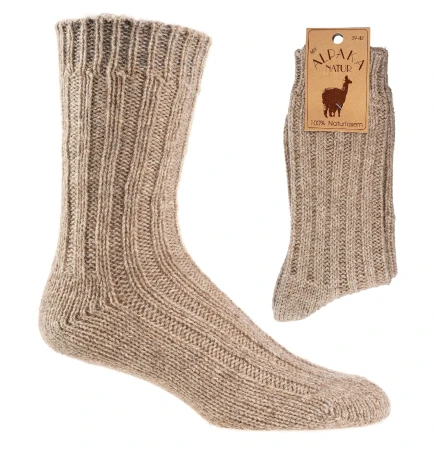 Skarpetki ALPAKA SOCKS 4 FUN beż
