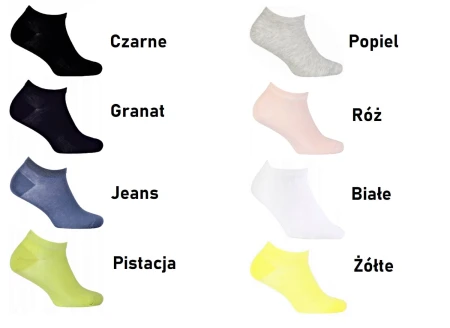 Stopki dziecięce Cienkie Bawełniane Soft Cotton