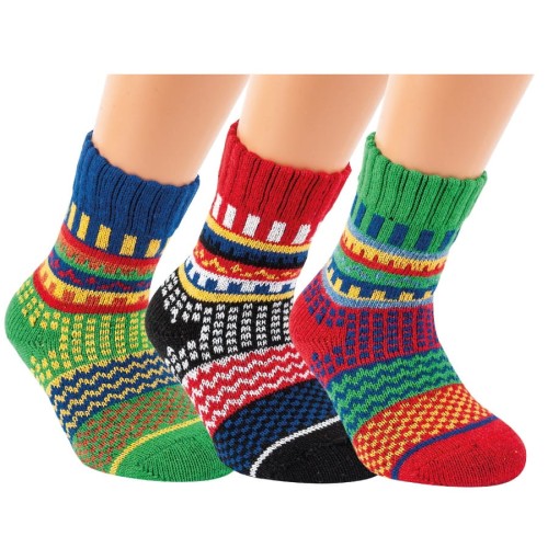 Przejdź do produktu Skarpetki kolorowe ciepłe SOCKS FOR KIDS
