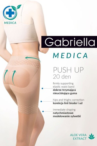 Przejdź do produktu Rajstopy Gabriella Medica Push Up 20 den 