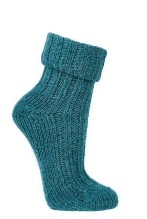 Skarpetki ALPAKA SOCKS 4 FUN Wywijane Kolorowe Turkus