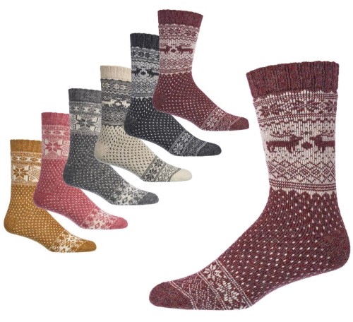 Przejdź do produktu Skarpetki ALPAKA SOCKS 4 FUN  w Norweskie Wzory