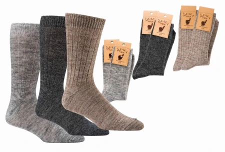 Skarpetki ALPAKA SOCKS 4 FUN Gładkie