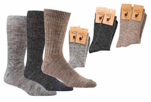 Przejdź do produktu Skarpetki WEŁNA ALPAKA SOCKS 4 FUN  Gładkie 