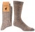 Skarpetki ALPAKA SOCKS 4 FUN Gładkie beżowe