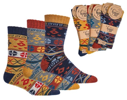Przejdź do produktu Skarpetki z Wełną SOCKS 4 FUN  w Norweskie Wzory 