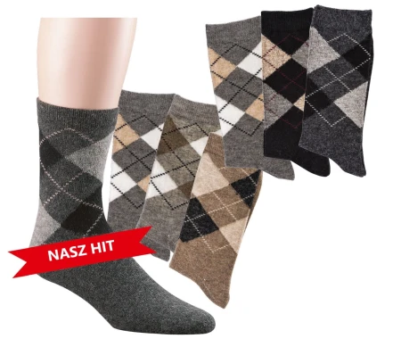 Skarpetki ALPAKA SOCKS 4 FUN w ROMBY