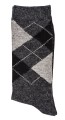 Skarpetki ALPAKA SOCKS 4 FUN w ROMBY Grafitowe