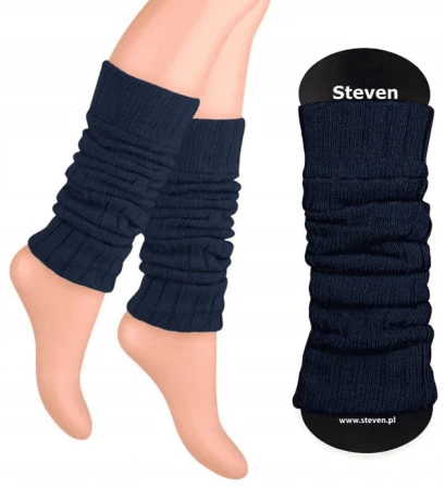 Ocieplacze na łydki getry na buty Art. 068 Steven granat