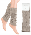 Ocieplacze na łydki getry na buty Art. 095 Steven beżowe