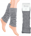 Ocieplacze na łydki getry na buty Art. 095 Steven popiel jasny