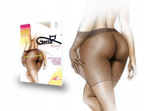 Przejdź do produktu Gatta rajstopy Plus Size 15 den lycra 