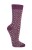 Skarpetki Wełniane SOCKS 4 FUN Kolorowe Ciepłe Fiolet Ciemny