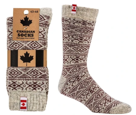 Skarpetki Wełniane SOCKS 4 FUN Kanadyjskie