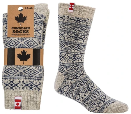 Skarpetki Wełniane SOCKS 4 FUN Kanadyjskie