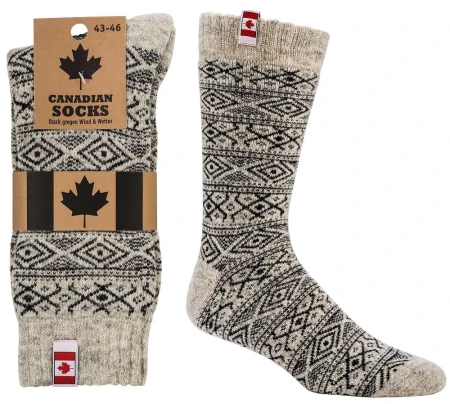 Skarpetki Wełniane SOCKS 4 FUN Kanadyjskie