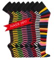 Zakolanówki Bawełniane Socks 4Fun Kolorowe