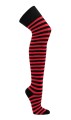 Zakolanówki Bawełniane Socks 4Fun Czerwone