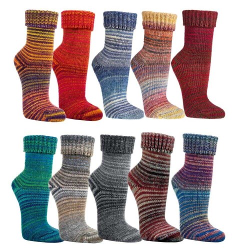 Przejdź do produktu Skarpetki Wełniane SOCKS 4 FUN  Wywijane Skandynawskie  