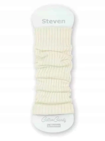 Getry / Ocieplacze Steven 043 Bawełniane Dziecięce Kremowe.jpeg