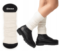 Ocieplacze na łydki getry na buty Art. 092 Steven krem