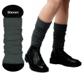 Ocieplacze na łydki getry na buty Art. 092 Steven popiel-ciemny