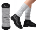 Ocieplacze na łydki getry na buty Art. 092 Steven popiel jasny