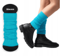 Ocieplacze na łydki getry na buty Art. 092 Steven turkusowe