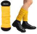Ocieplacze na łydki getry na buty Art. 092 Steven żółte