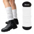 Ocieplacze na łydki getry na buty Art. 092 Steven białe
