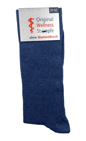 Skarpety bawełniane bezuciskowe Komfortowe jeans