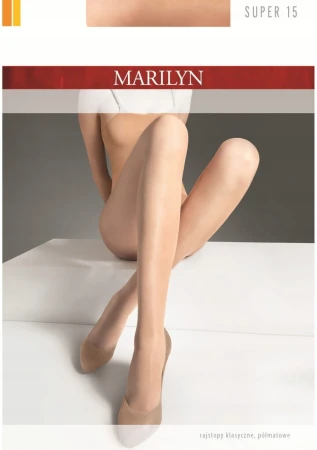 Rajstopy SUPER 15 Marilyn klasyczne z lycry