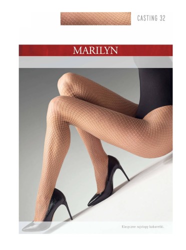 Przejdź do produktu Rajstopy kabaretki Casting 32 Marilyn Duże Oczka