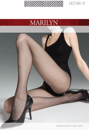 Rajstopy kabaretki Casting 47 Marilyn Małe Oczka