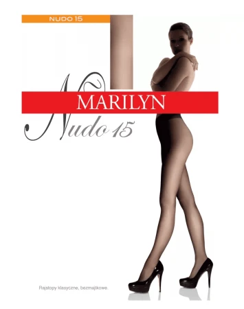 Rajstopy NUDO 15 Marilyn klasyczne Bezmajtkowe
