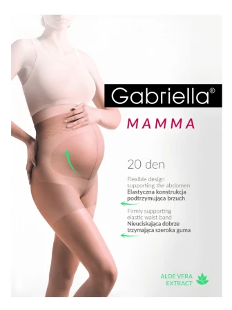 Rajstopy Mamma 20 Gabriella Ciążowe