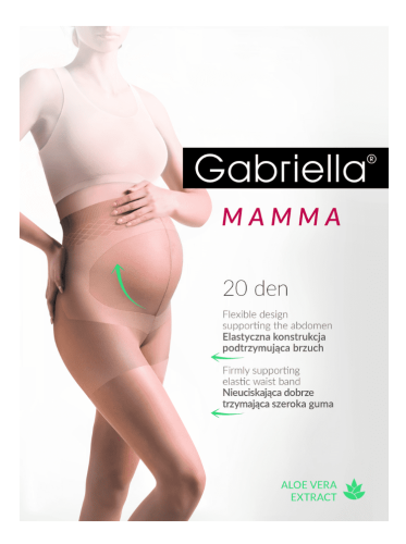 Przejdź do produktu Rajstopy Mamma 20 Gabriella Ciążowe