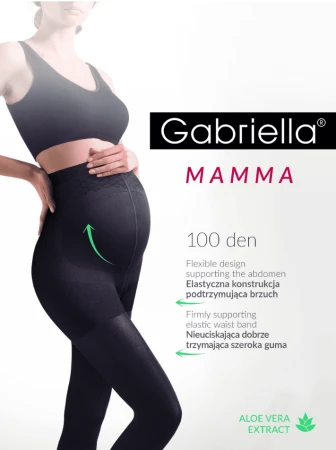 Rajstopy Ciążowe Mamma 100 Gróbe Gabriella