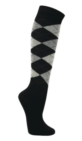 Podkolanówki z Wełną Alpaki Socks 4FUN Czarne